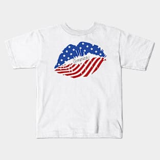 America kiss Kids T-Shirt